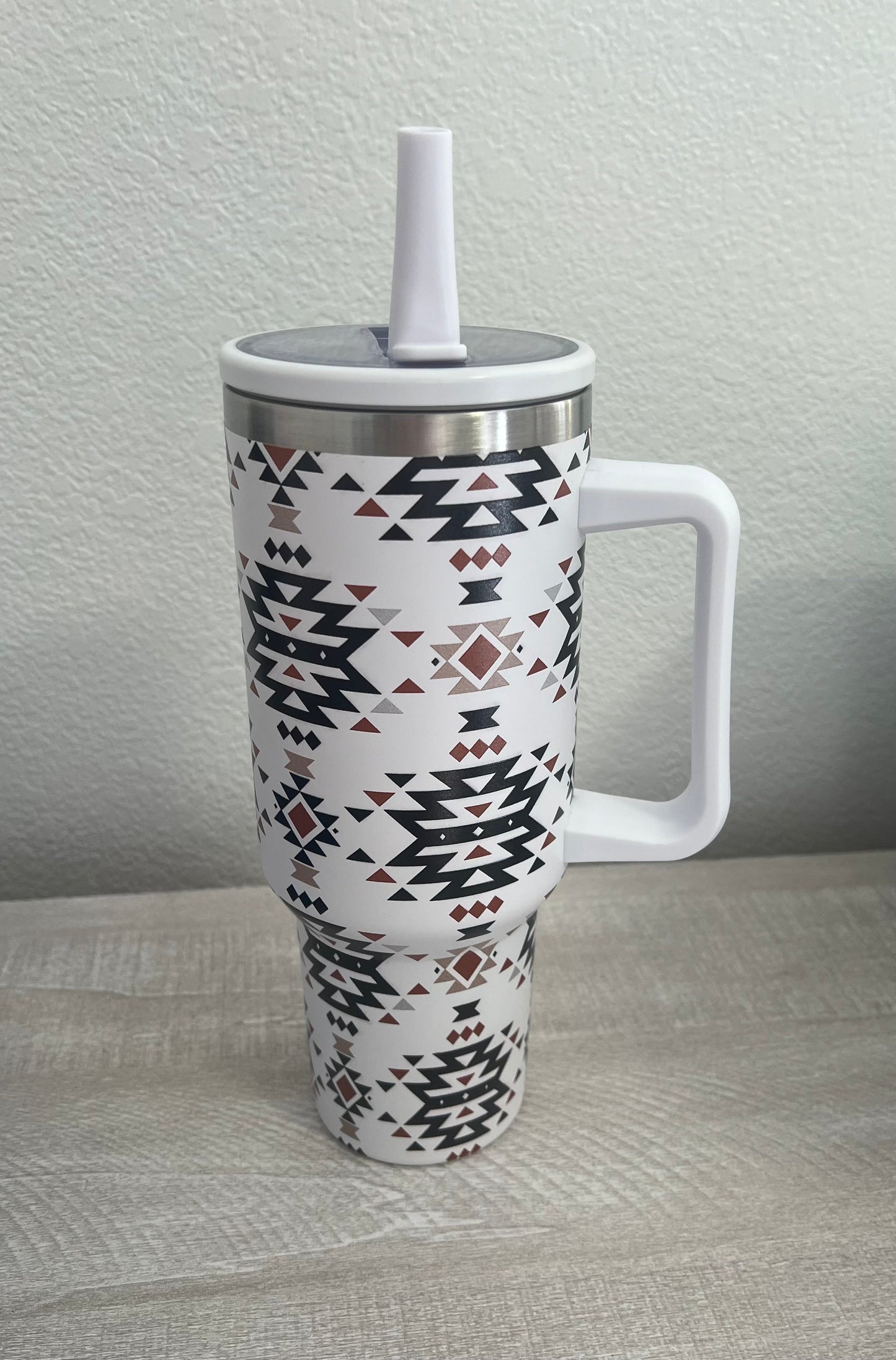 Aztec Print 40oz Tumbler