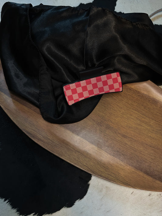 Pink Checkered