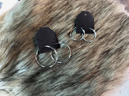 Betsy Barbed Wire Hoops