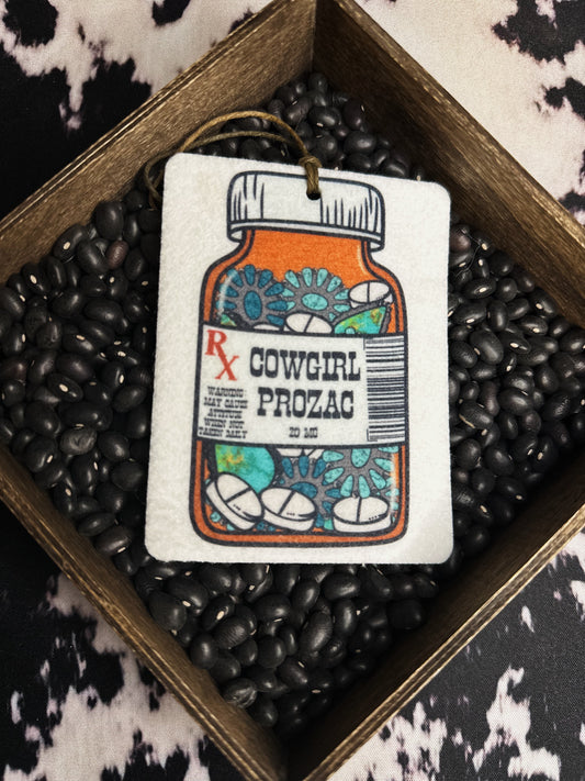 Cowgirl Prozac Freshie